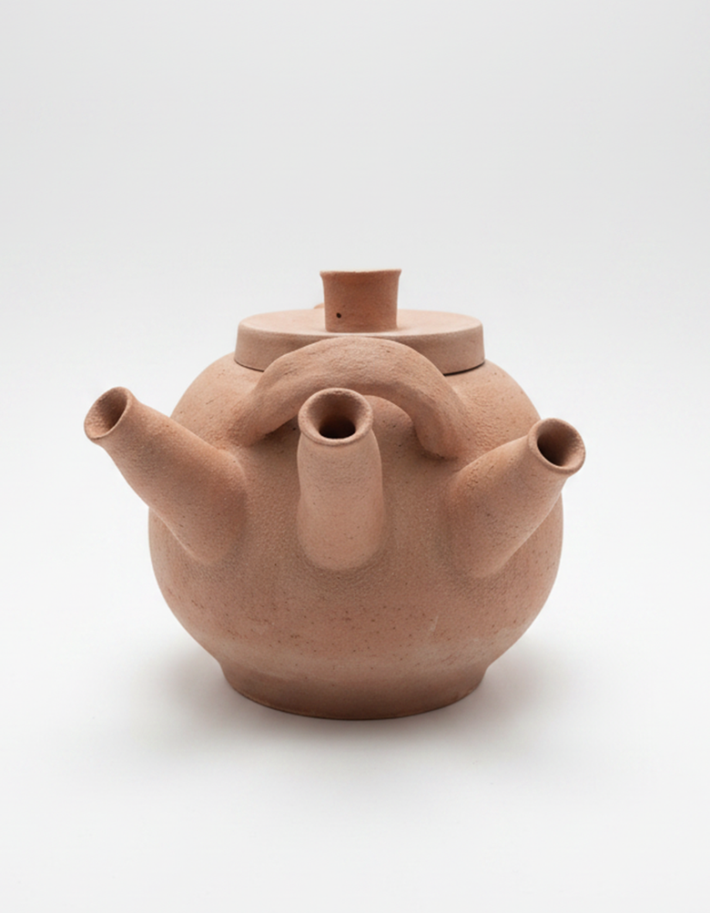 Three-Spouted Teapot