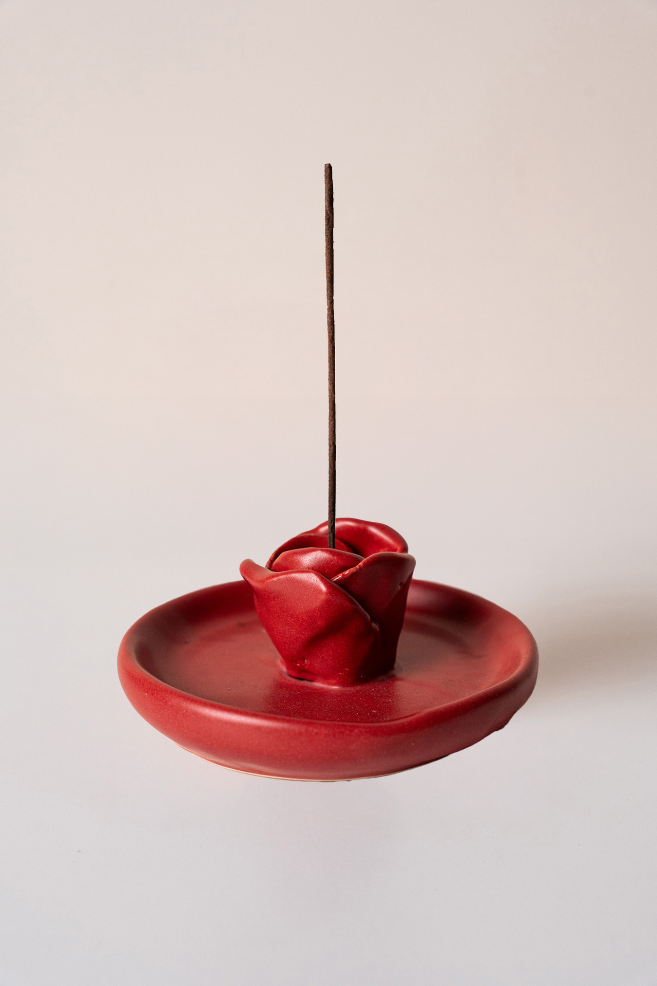 Räucherstäbchenhalter rot